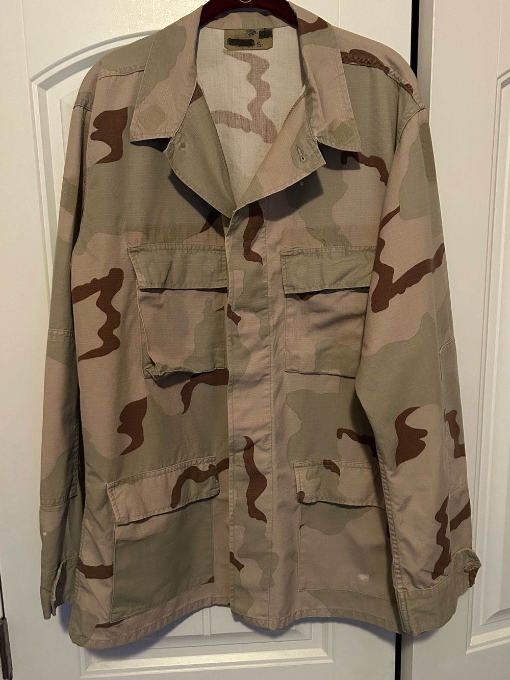 Men's Desert Camouflage Uniform Jacket - Desert Camo